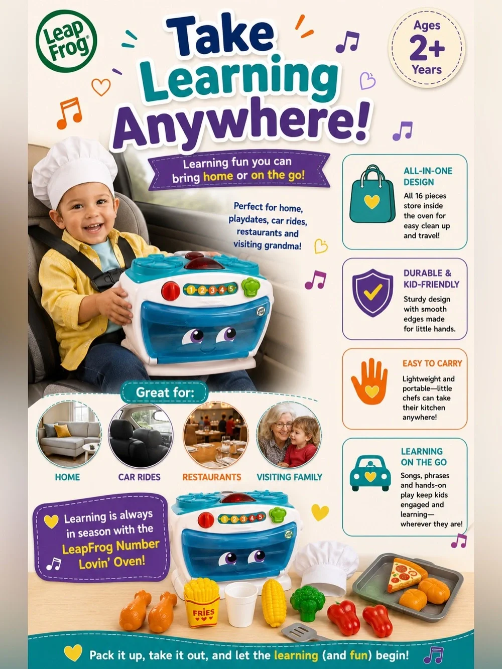 Leapfrog Number Lovin Oven 2015